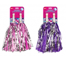 2 Tone pom poms twin pack