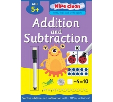 Wipe Clean Book Addition And Subtraction