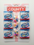 County Birthday Candles And Holder 24 Pack X 6