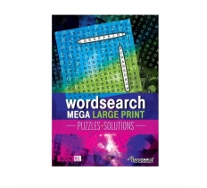 Mega Large Print Modern Word Search Book