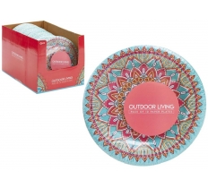7" Moroccan Design Paper Plates Pack Of 10