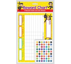 County Reward Chart With Stickers