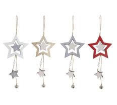 Hanging Stars Deco ( Assorted Colours )