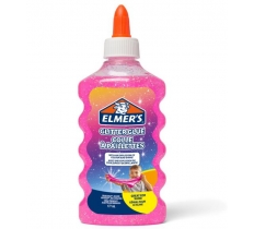 Elmers 177ml Glitter Glue Pink