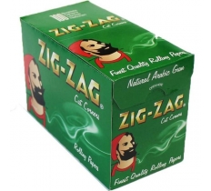 Zig Zag Green Standard / Regular Cigarette Paper 100 Pack