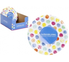 7" Spots Design Paper Plate Pack Of 10