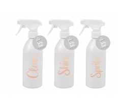 Spray Bottle With Rose Gold Label 500ml