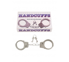 Police Fancy Dress Metal Handcuffs