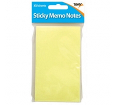 Tiger Yellow 125mm X 75mm Sticky Notes 100 Pack