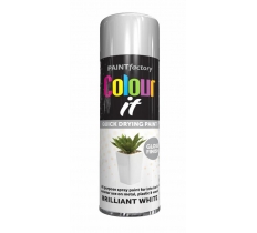 Colour It - White Gloss 250ml Spray Paint