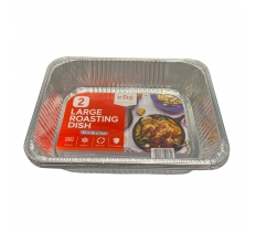 Large Roasting Dish 2 Pack (32 X 26 X 7CM)