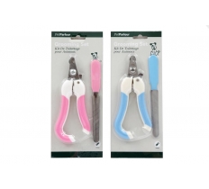 Pet Nail Clippers & File Set 14cm