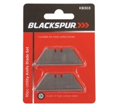 Blackspur 10 Pack Utility Knife Blade Set