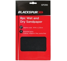 Wet & Dry Sandpaper 8 Pack