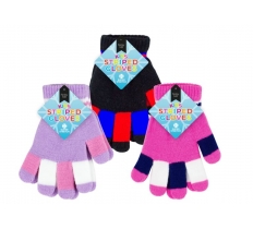 Kids Striped Magic Gloves ( Vat Zero )