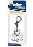 Snap Hook With 4 Key Rings
