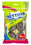 Bettina 6 Pc Tough Spiral Scourers