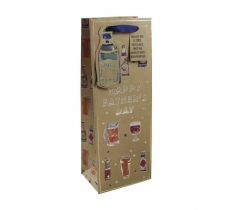 Fathers Day Father Day Beer Kraft Bottle Bag