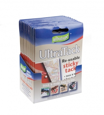Ultratape Pure White Tack 12 Pack