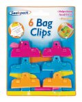 Bag Clip 6 Pack ( Assorted Colours )