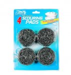 4 Pack S/Steel Scouring Pads