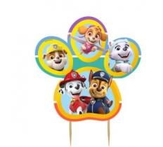 Paw Patrol Candles 7cm W X 6.5cm - 6 Pc