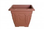 Whitefurze 38cm Square Venetian Planter Terracotta