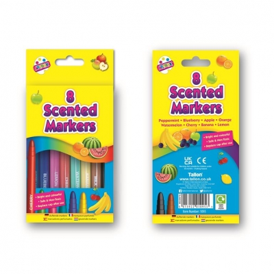 Tallon 8 Scented Thick Jumbo Markers