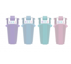 Pastel Tumbler & Straw ( Assorted Colours )