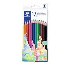 Staedtler Woodfree Colouring Pencils Hangpack 12 Pack