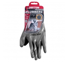 Dekton Size 9/L Plumbers Nitrile Coated Gloves