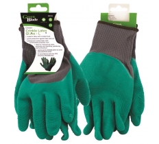 Crinkle Latex Gloves Green Large
