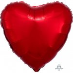18" RED HEART FOIL BALLOON