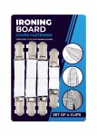 SET OF 4 IRON BOARD CLIPS