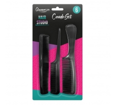 Tangle Taming Comb Set 6 Pack