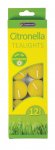 Tealights Citronella 12 Pack