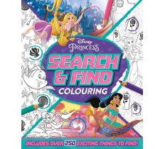 Disney Princess Search & Find Colouring