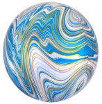 Blue Marblez Orbz Xl Pack aged Foil Balloons G20