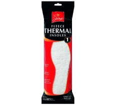 Fleece Thermal Insoles 1 Pair Pack