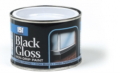 Black Gloss Non-Drip Paint