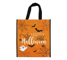 Happy Halloween PP Woven Treat Bag