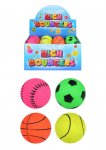 High Bounce Mini Sport Balls 6.2cm ( Assorted Designs )