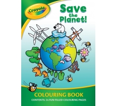 Crayola Save The Planet Colouring Book ( Zero Vat )