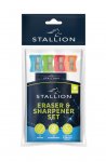 Eraser & Sharpener Set 9 Pack