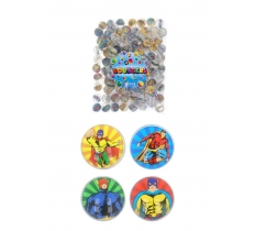 Superhero Bouncy Balls/Jet Balls (3.3cm) X 100PC (17p Each)