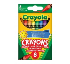 Crayola Assorted Crayons 8 Pack