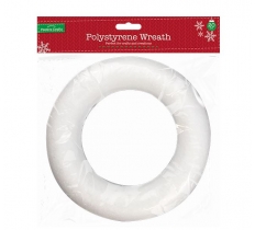 Polystyrene Flat Backed Wreath 20cm