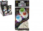 White Light Up Balloons 3 Pack