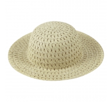 Beige Childrens Bonnet