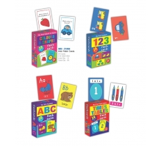 Numbers, Colours & Shapes Flash Cards